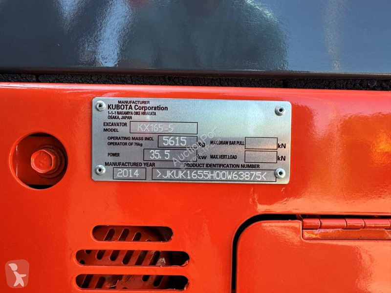 Escavatore Kubota KX165-5