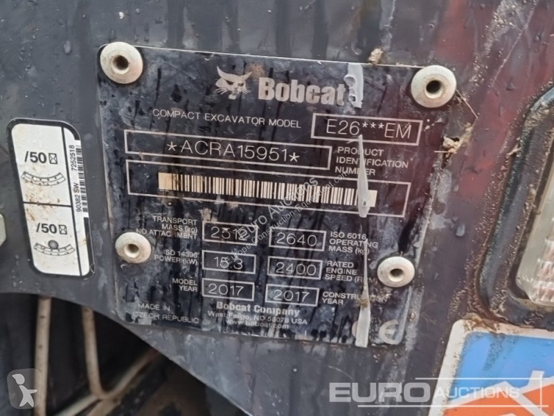 Graafmachine Bobcat EM