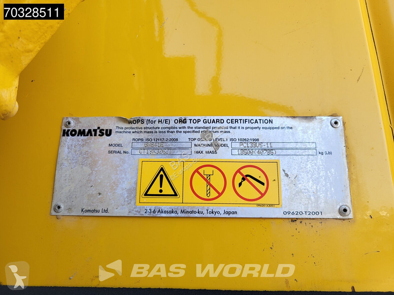 Rýpadlo Komatsu PC138 US-11