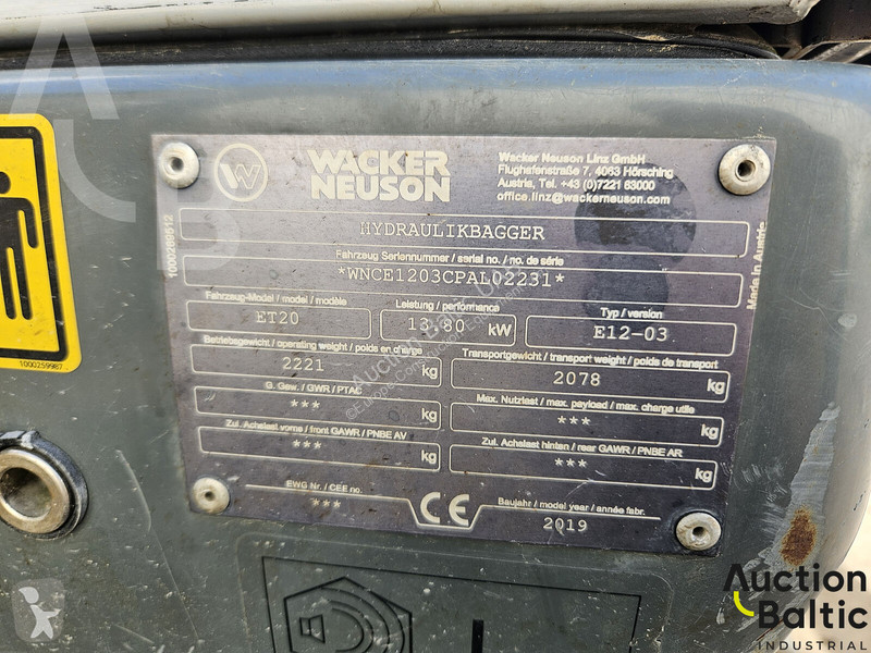 جرافة Wacker Neuson