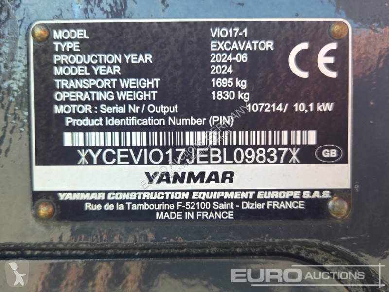 Skovel Yanmar 1