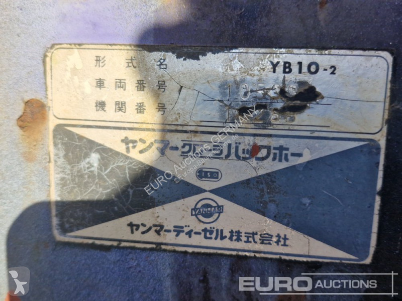 Skovel Yanmar YB10-2