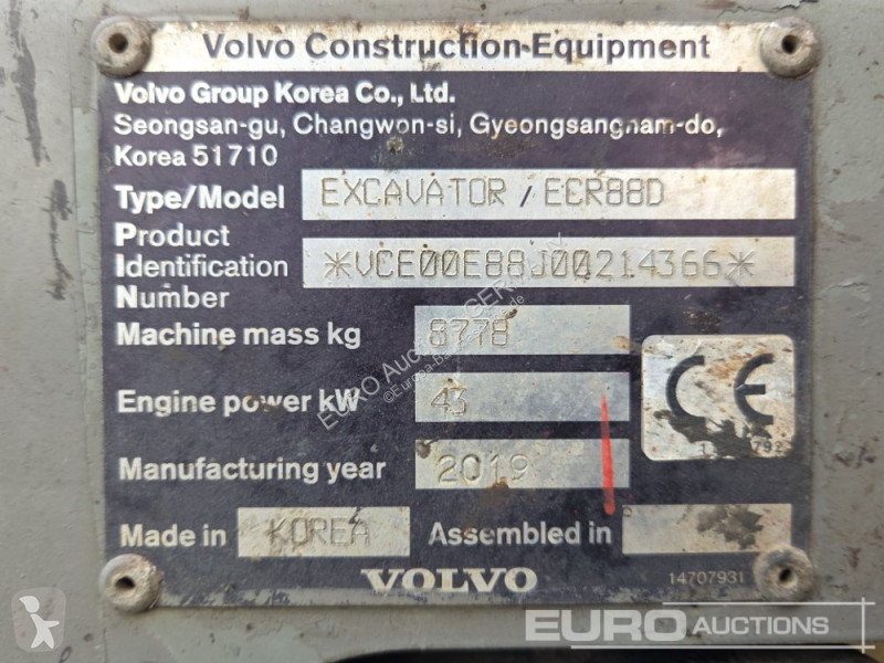 Graafmachine Volvo