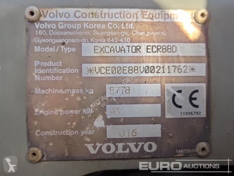 Graafmachine Volvo