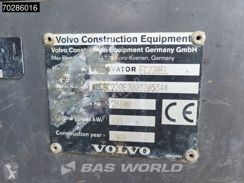 Graafmachine Volvo C220