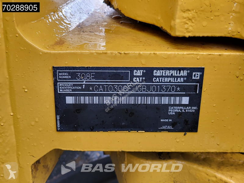 Escavadora Caterpillar 308 E