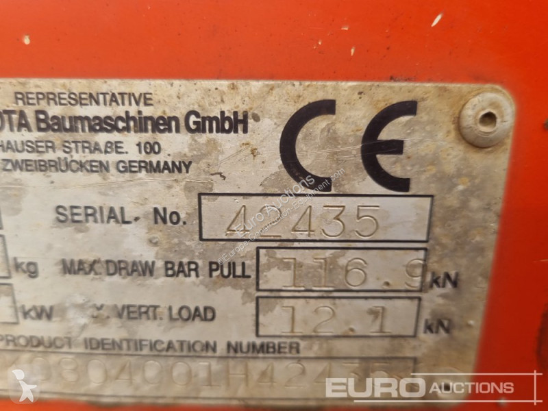 Escavatore Kubota KX080-4A