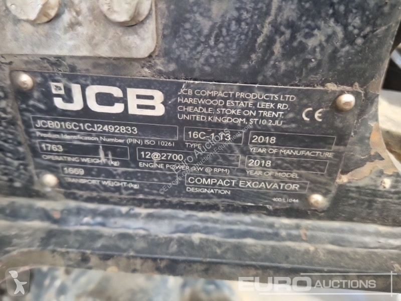 Escavatore JCB 16C-1