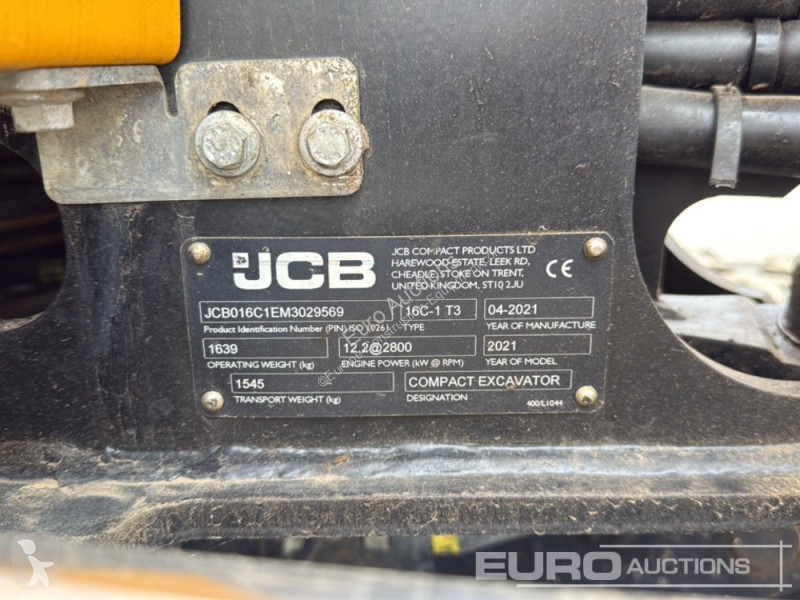 جرافة JCB 16C-1