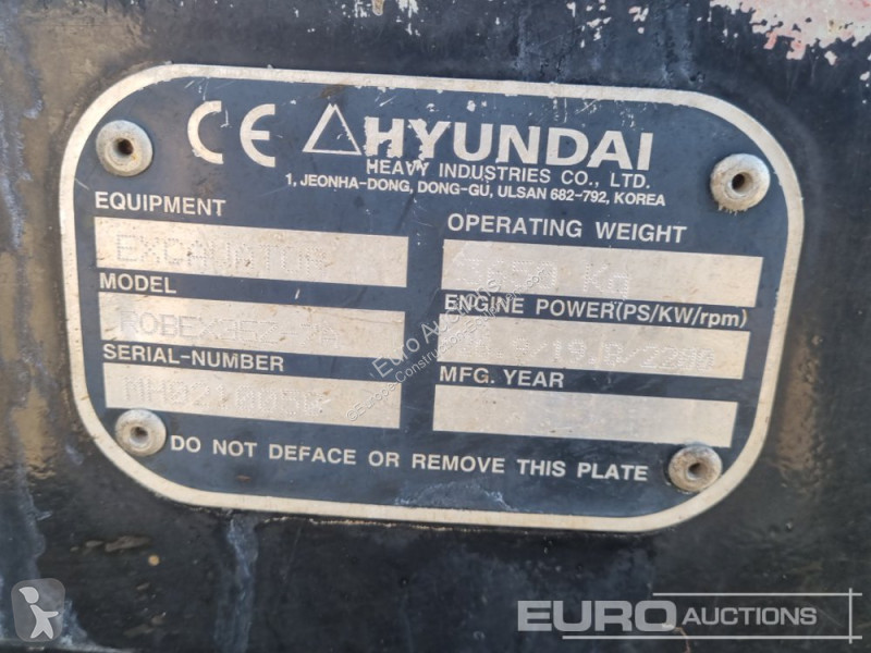 Skovel Hyundai R35Z-7A