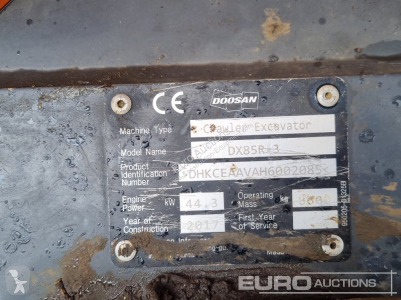 Skovl Doosan DX85R-3