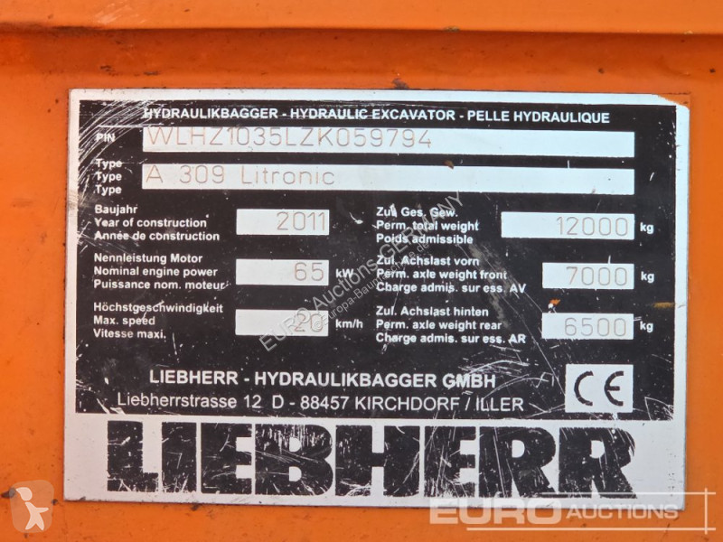Rýpadlo Liebherr LITRONIC