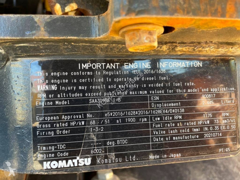 Excavadora Komatsu PW98MR-11E0