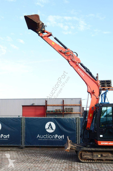 Excavadora Kubota KX080-4a2
