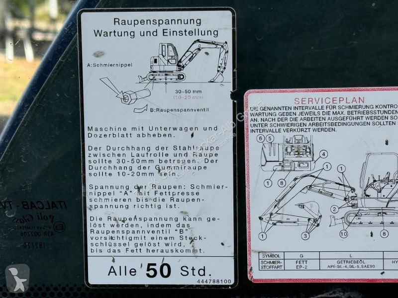 Багер IHI   55 VX3 Verstellausleger 2Löffel...