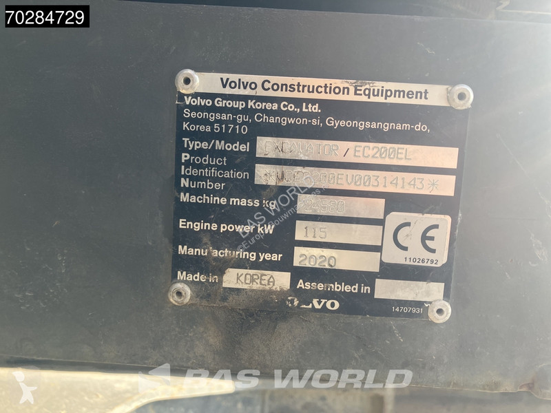 Escavadora Volvo EC200 E L