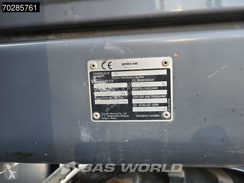 Escavadora Doosan DX165W-5 DUTCH MACHINE