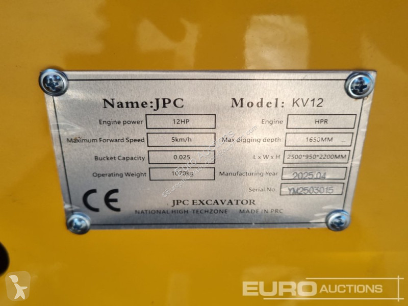 Escavadora JPC KV12