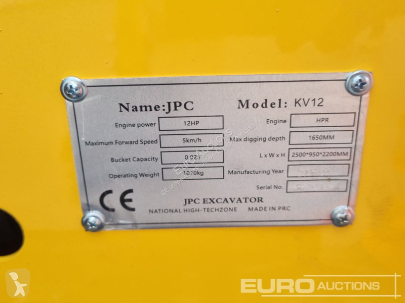Escavadora JPC KV12