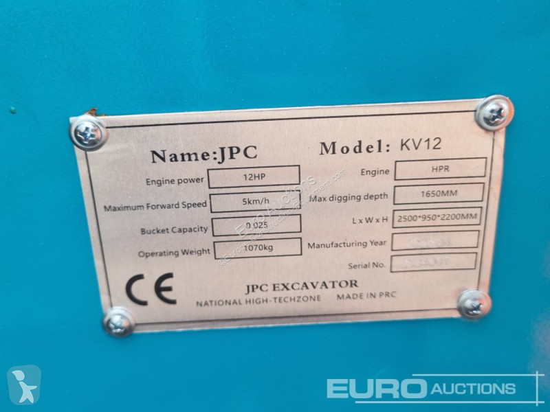 Escavadora JPC KV12