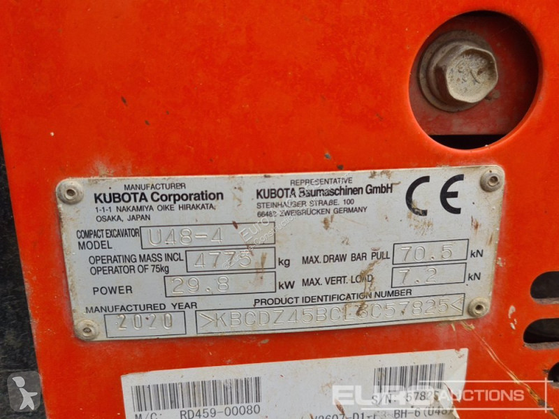 Escavatore Kubota U48-4