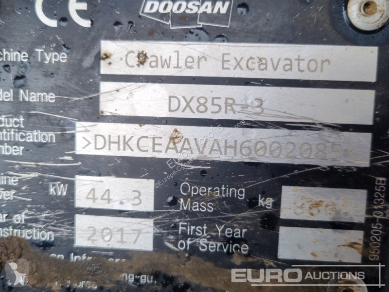Skovl Doosan DX85R-3