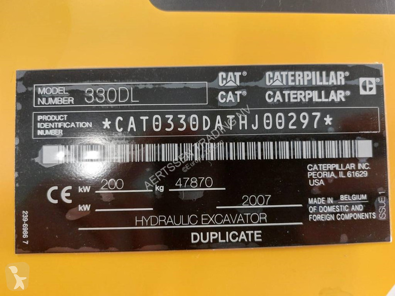 Excavadora Caterpillar UHD