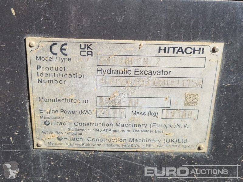 Excavadora Hitachi -7