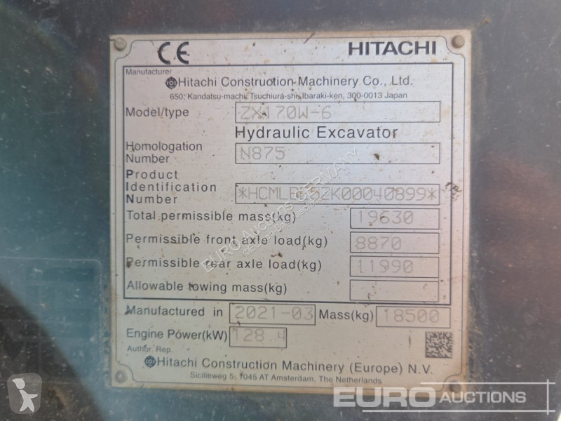Skovl Hitachi 6