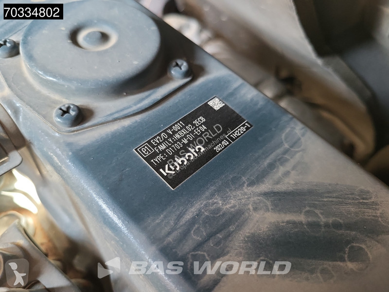 Pelle Kubota U36 4 3 Buckets