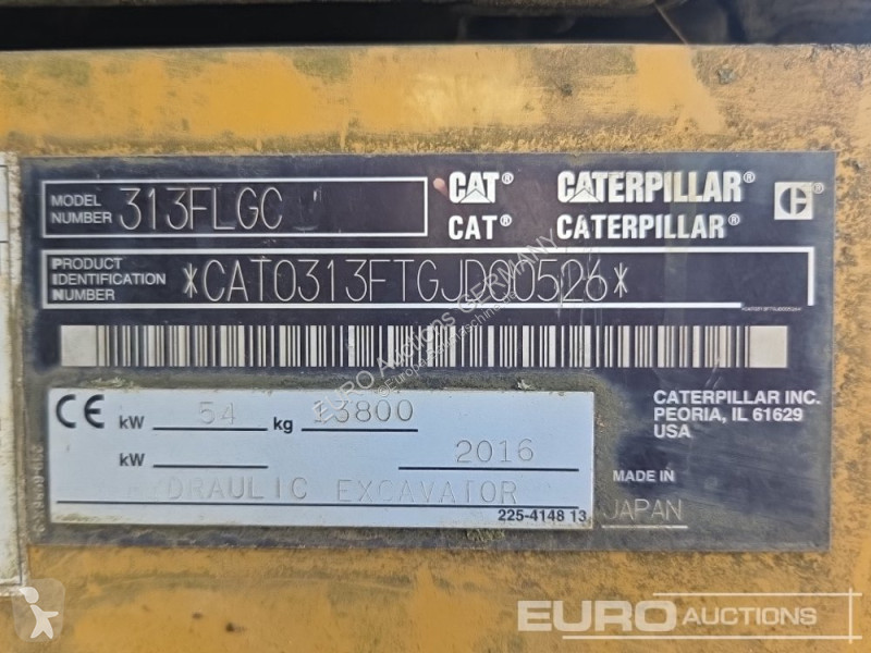 Excavadora Caterpillar GC