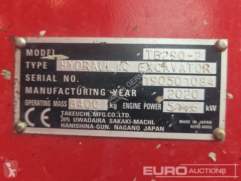 Graafmachine  TB290-2