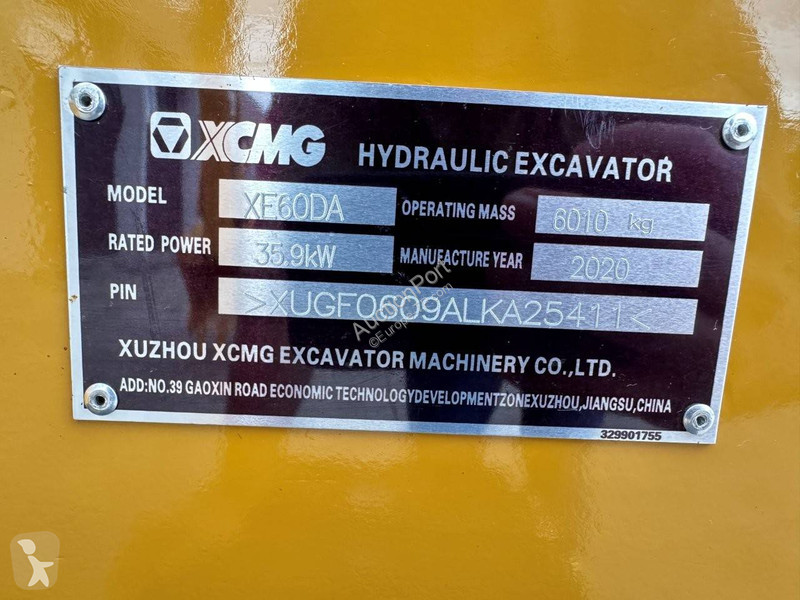 XCMG DA excavator