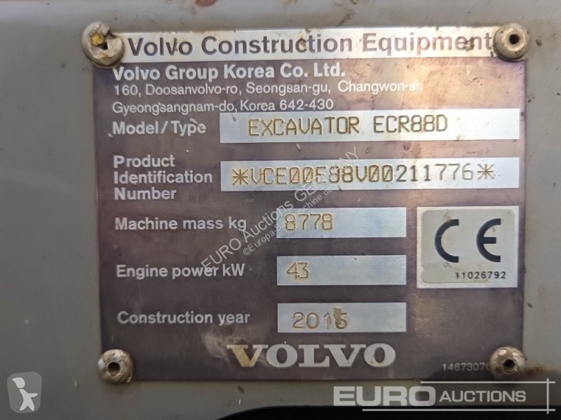 Skovel Volvo