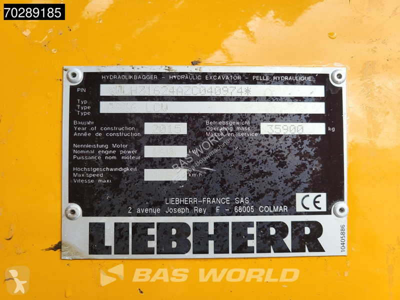Excavadora Liebherr LCV