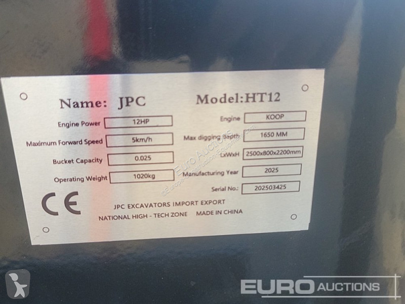 Excavator JPC HT12