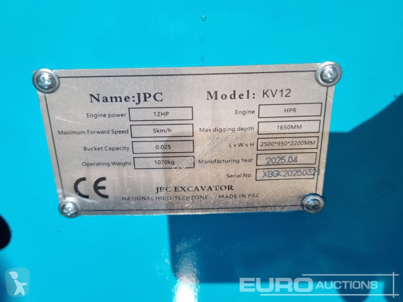 Escavadora JPC KV12