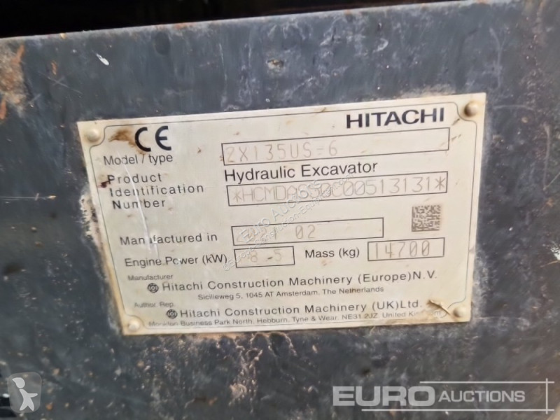 Excavadora Hitachi -6