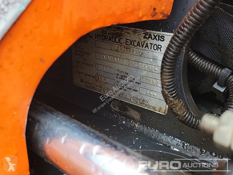 Skovel Hitachi ZX19U-5A