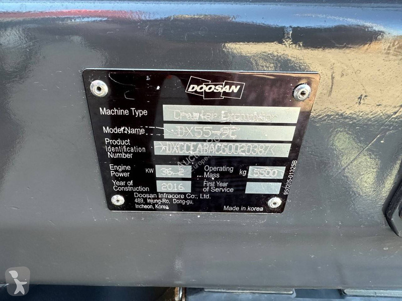 Skovel Doosan -9C