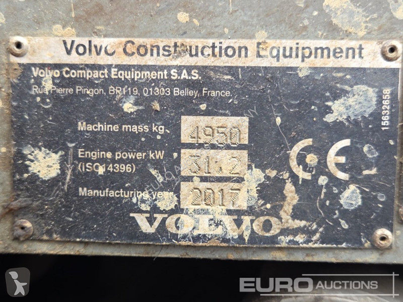 Skovel Volvo ECR50D