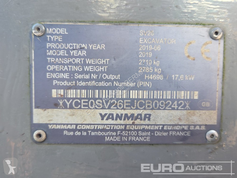 Skovel Yanmar