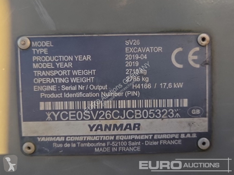Skovel Yanmar