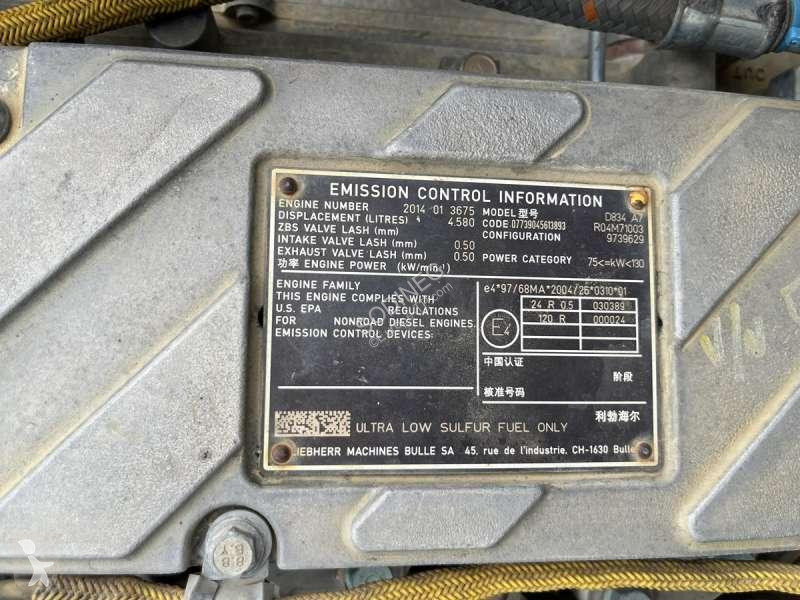 Escavadora Liebherr