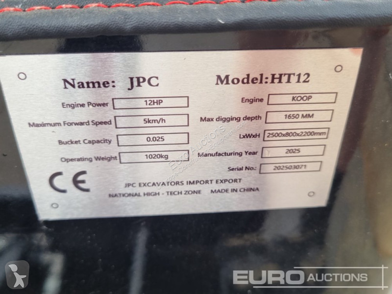 Escavatore JPC HT12