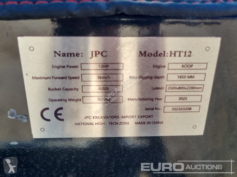 Escavadora JPC HT12