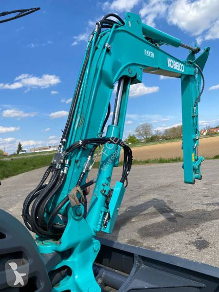 Rýpadlo Kobelco SK58/SRX-7 1er Main endommagée