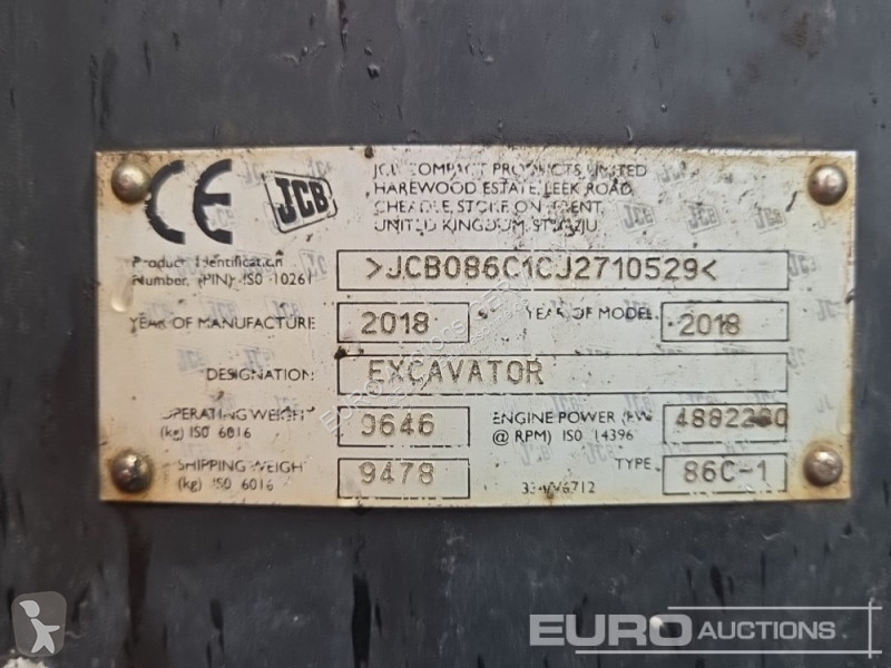 Koparka JCB 86C-1