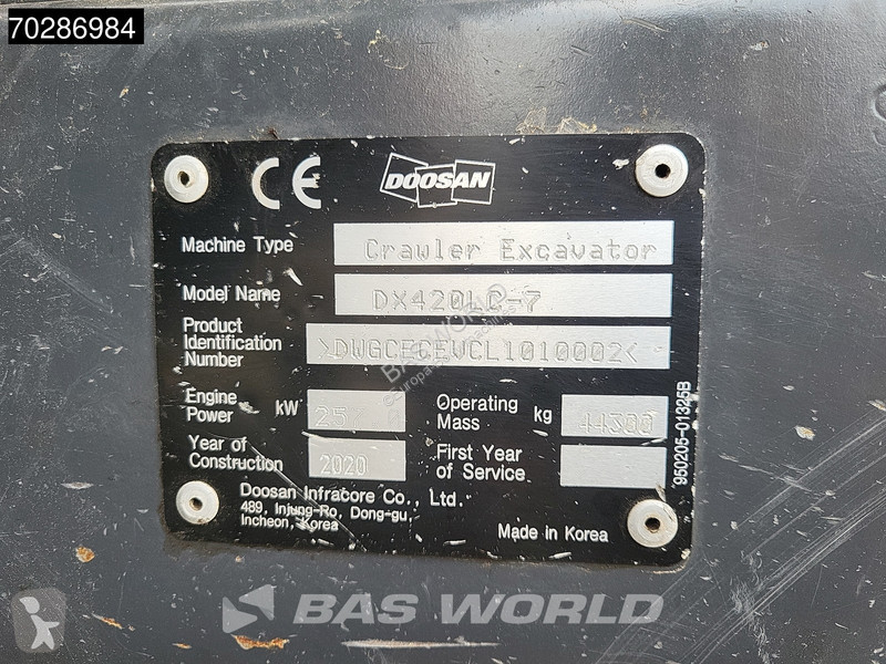 Lopatový nakládač Doosan -7