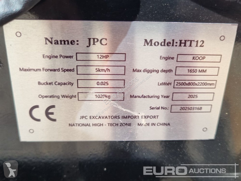 Escavadora JPC HT12